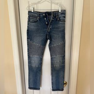 Men’s jeans size 33 padded fashion excellent condition
